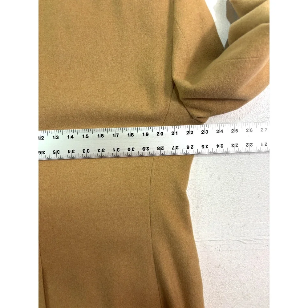 Bill Blass 44L Tan 100% Camel Hair‎ Blazer Jacket Sport Suit Coat USA Classic